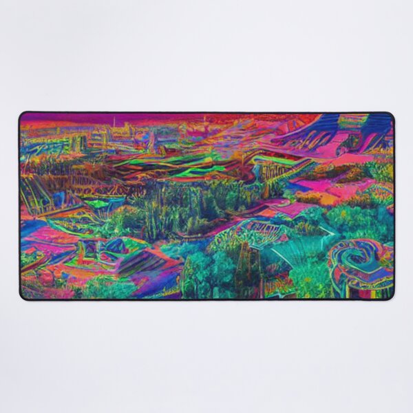 Item preview, Psychedelic Nature The Village designed and sold by Mindscyther.
