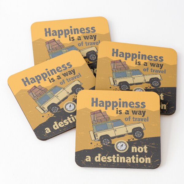 Item preview, Happiness is a way of travel, not a destination designed and sold by studio838.