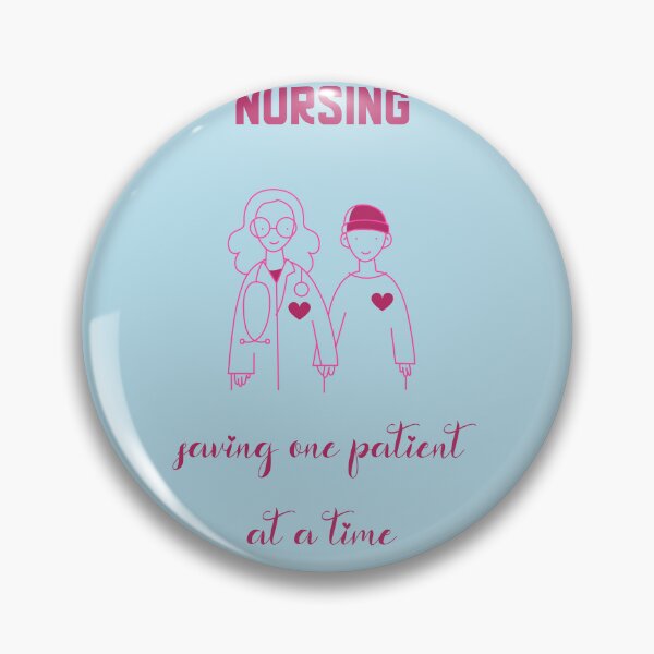 Item preview, Nurse Gift: Nursing saving one patient at a time designed and sold by Bright76.