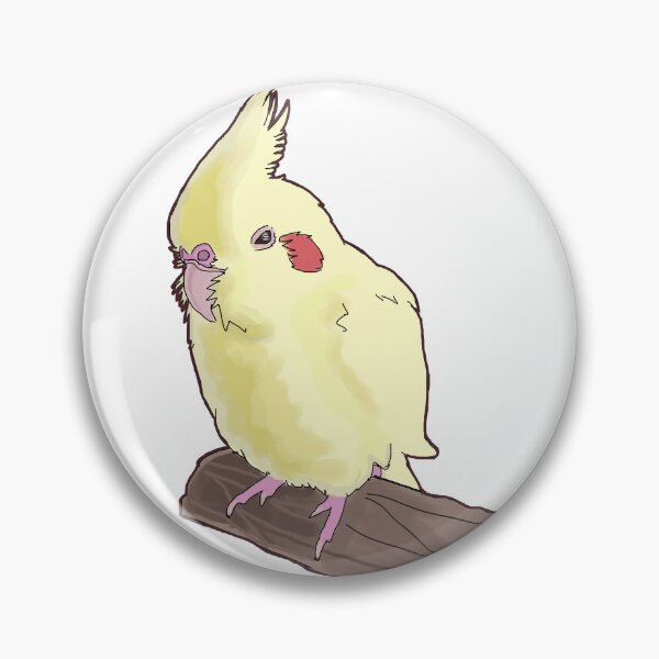 Item preview, Lutino cockatiel  designed and sold by Cockatielfamily.