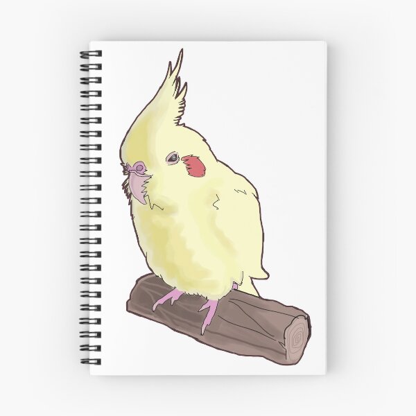 Item preview, Lutino cockatiel  designed and sold by Cockatielfamily.