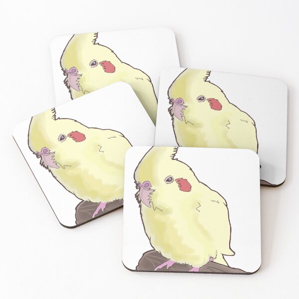 Item preview, Lutino cockatiel  designed and sold by Cockatielfamily.
