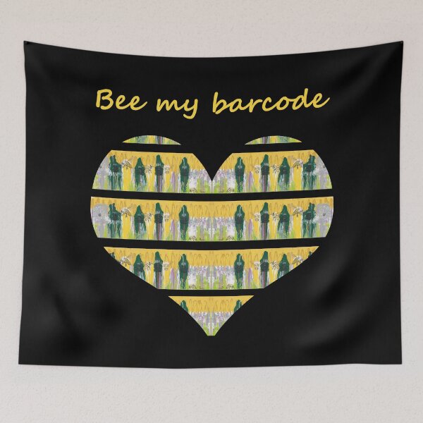 Item preview, Bee my barcode designed and sold by CHENOARTWORKS.