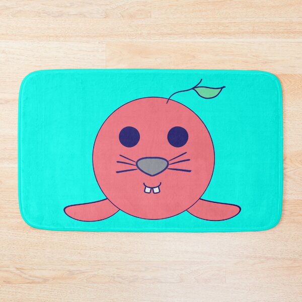 Item preview, Kawaii Baby Seal With Buck Teeth, Apple Red, Cherry Red, Front Face designed and sold by vystudio.