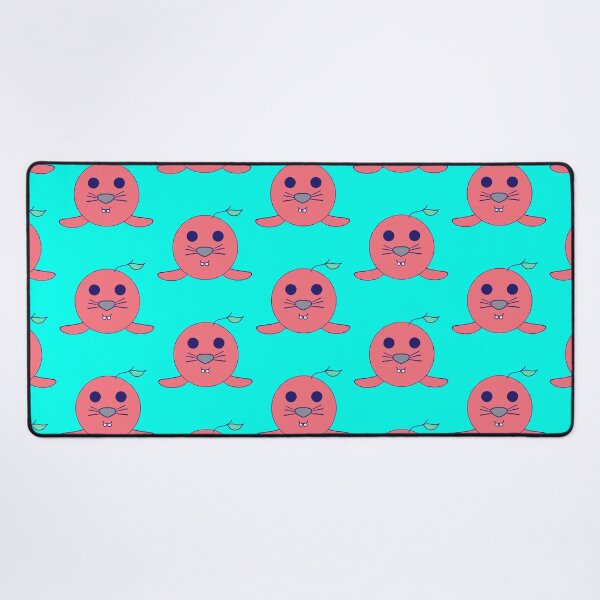 Item preview, Kawaii Baby Seal With Buck Teeth, Apple Red, Cherry Red, Front Face designed and sold by vystudio.