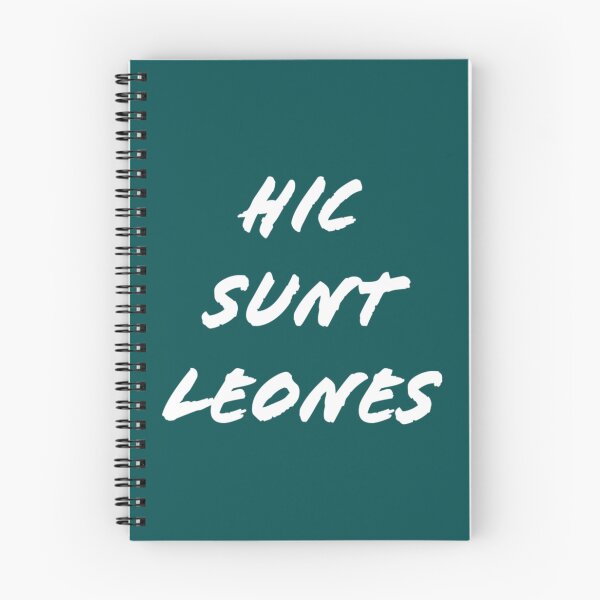 Item preview, Hic Sunt Leones   designed and sold by LiteraryLeoCoz.