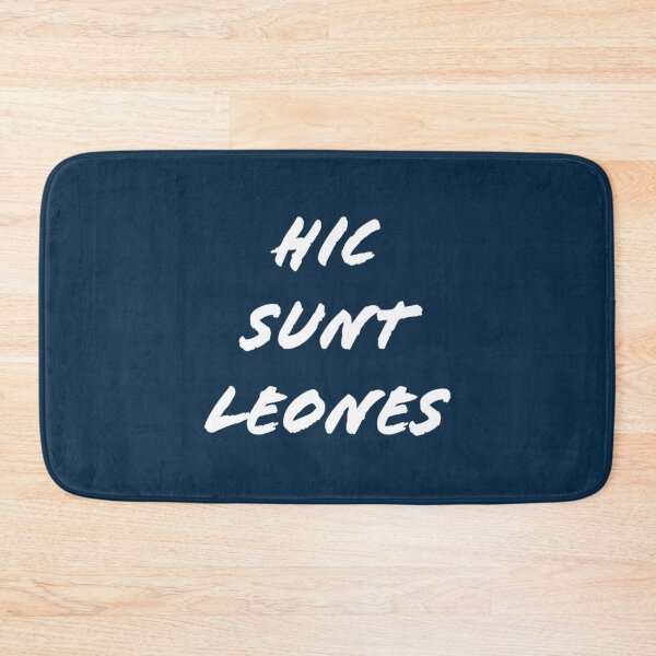 Item preview, Hic Sunt Leones   designed and sold by LiteraryLeoCoz.