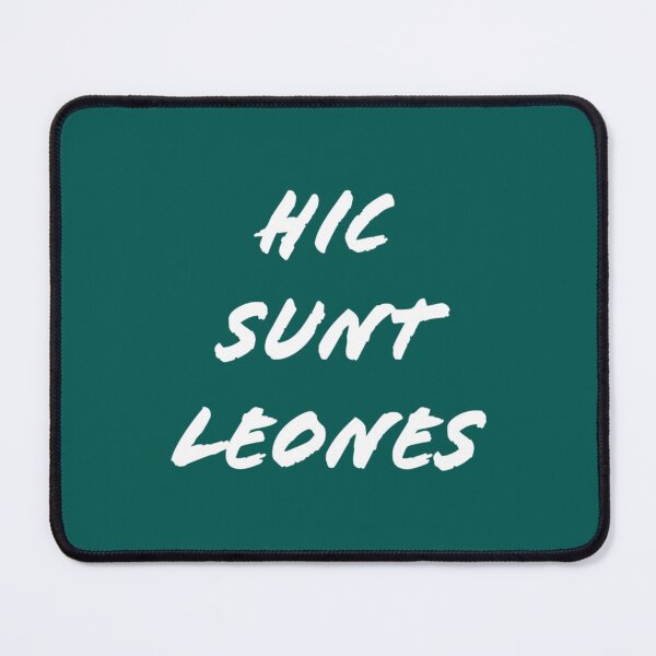Item preview, Hic Sunt Leones   designed and sold by LiteraryLeoCoz.