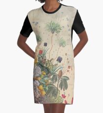 FANTASTIC BOTANICAL Graphic T-Shirt Dress