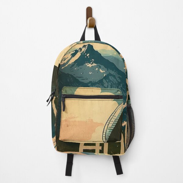 Item preview, Andes Paragliding Vintage Travel Art Poster designed and sold by OldTravelArt.
