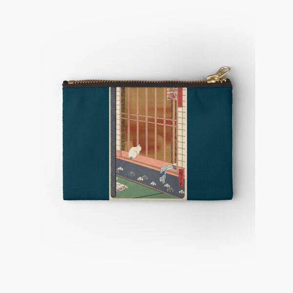 Item preview, Asakusa Kitty Overlooking Red Rising Sun   designed and sold by LiteraryLeoCoz.