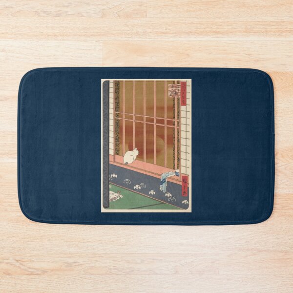 Item preview, Asakusa Kitty Overlooking Red Rising Sun   designed and sold by LiteraryLeoCoz.