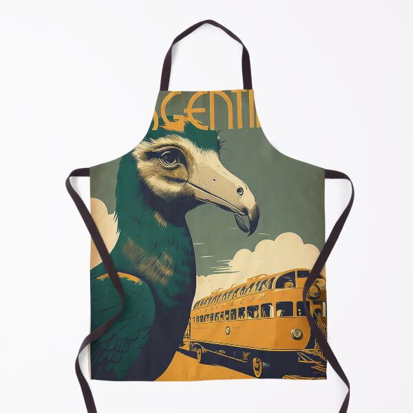Item preview, Argentina Bird Vintage Travel Art Poster designed and sold by OldTravelArt.