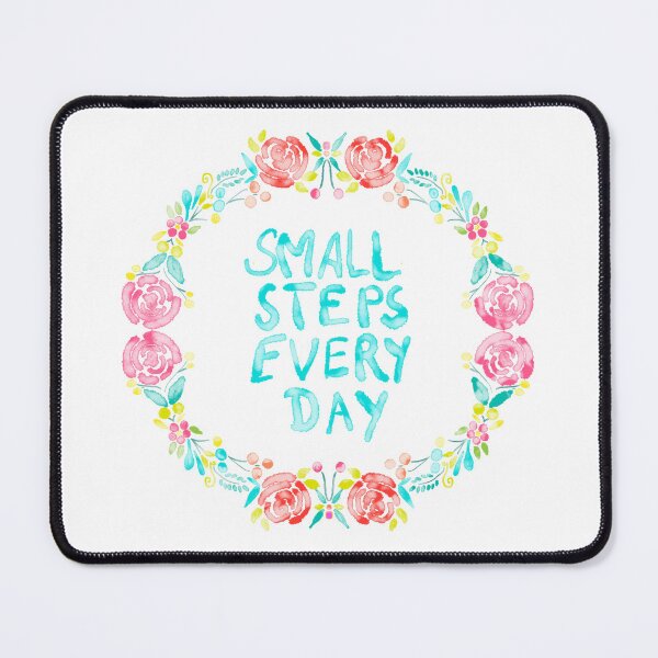 Item preview, Small Steps Every Day - Positive Quote designed and sold by Shalini Bisht.