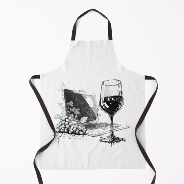 Item preview, Glass of wine designed and sold by fearless301.