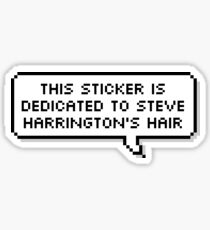 Steve Harrington's Hair Sticker