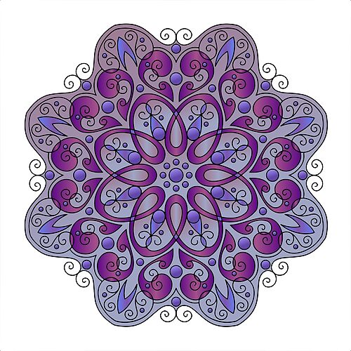 Pattern Mandalas 233 (Style:52)