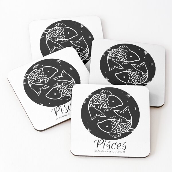 Item preview, Pisces The Fish Zodiac Symbol designed and sold by crazydotdesigns.