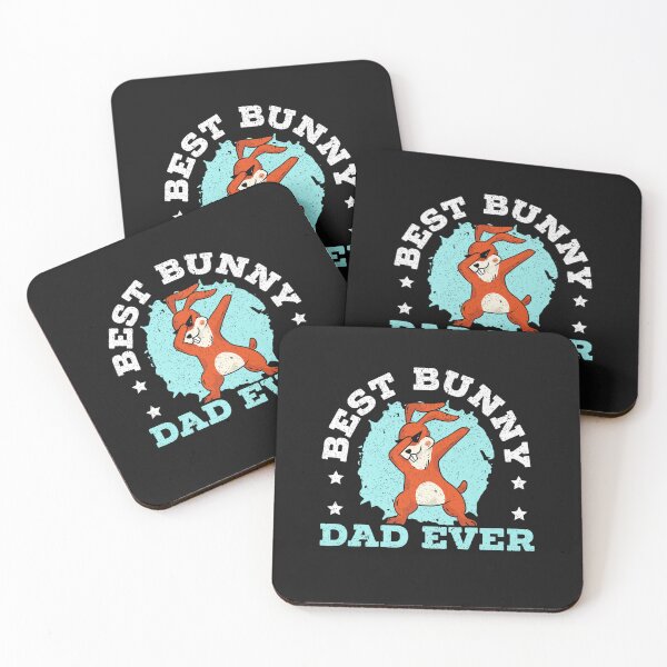 Item preview, Best Bunny Dad Ever Rabbit Lover Fathers Day Daddy T-Shirt designed and sold by Blue-Rechard.