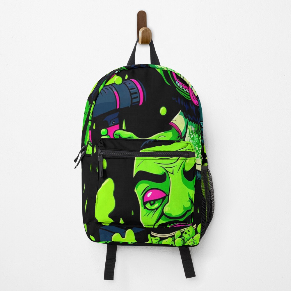 Item preview, Backpack designed and sold by PinkGreenNeon.