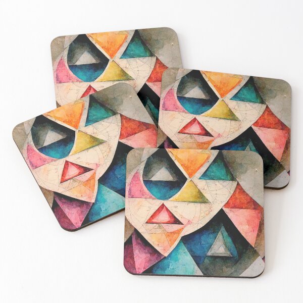 Item preview, Geometric watercolor (2/8) designed and sold by sabantha.