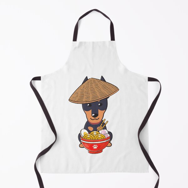 Item preview, Funny Guard Dog Eating Noodles designed and sold by Pet Station.