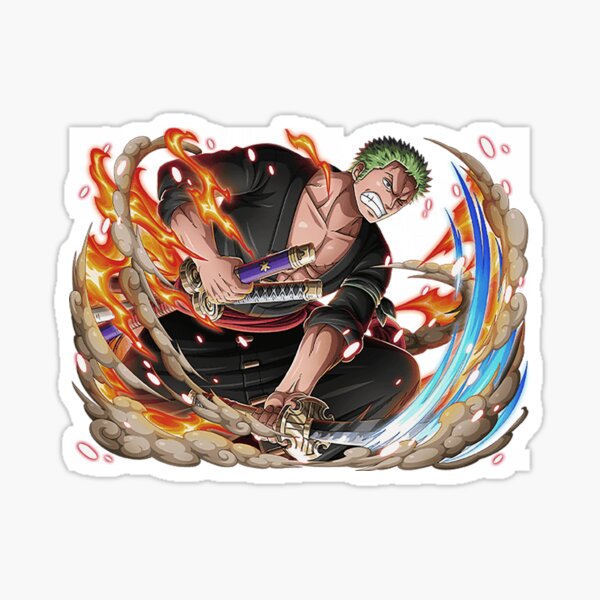 One Piece Roronoa Zoro Sticker - Sticker Mania