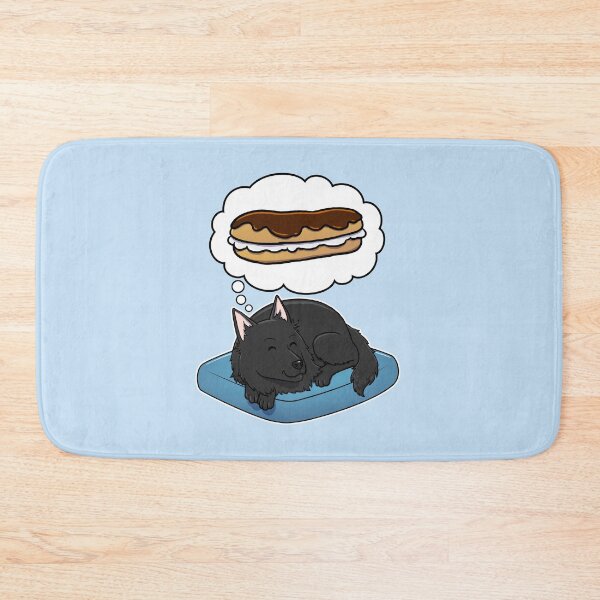 Item preview, Belgian Sheepdog dreaming about Eclairs designed and sold by DoggieDelights.