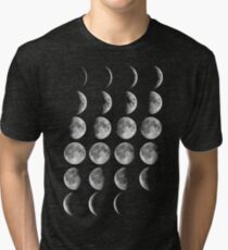 Moon Phases Tri-blend T-Shirt