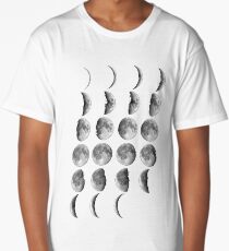 Moon Phases Long T-Shirt