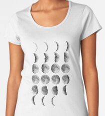 Moon Phases Women's Premium T-Shirt
