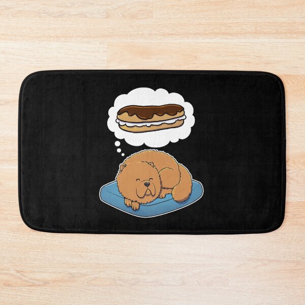 Item preview, Chow Chow dreaming about Eclairs designed and sold by DoggieDelights.