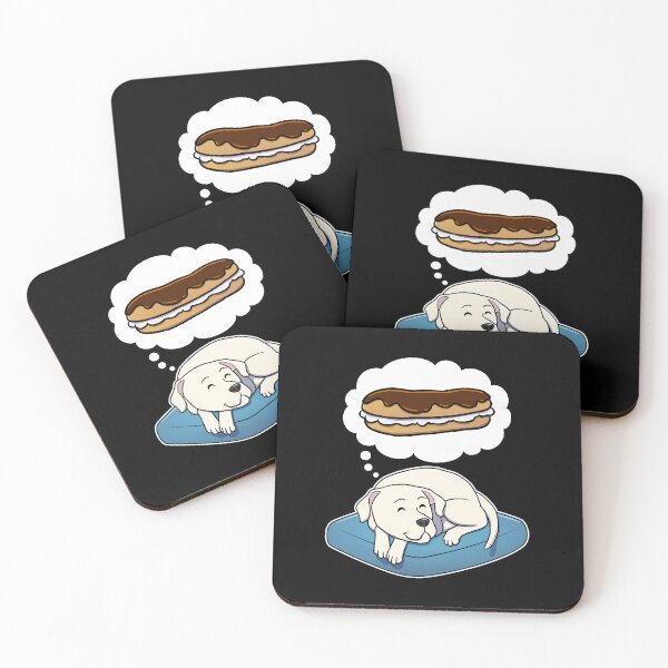 Item preview, Dogo Argentino dreaming about Eclairs designed and sold by DoggieDelights.