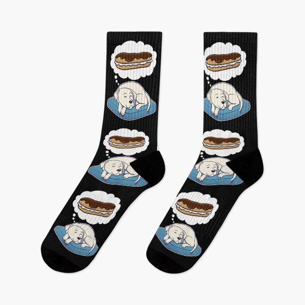 Item preview, Dogo Argentino dreaming about Eclairs designed and sold by DoggieDelights.