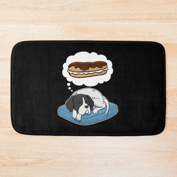 Item preview, English Pointer dreaming about Eclairs designed and sold by DoggieDelights.