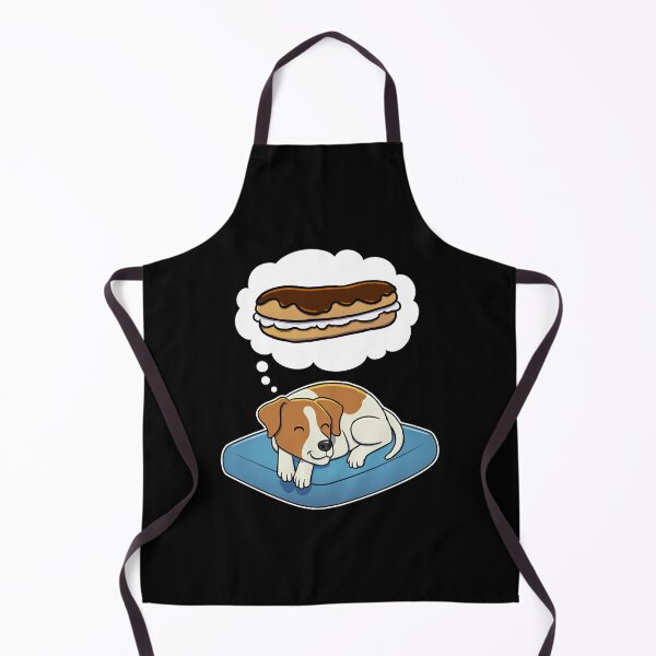 Item preview, Jack Russell Terrier dreaming about Eclairs designed and sold by DoggieDelights.