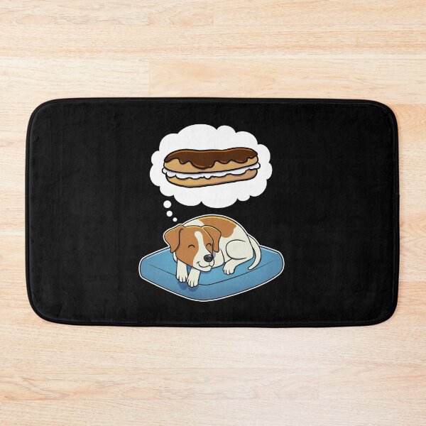 Item preview, Jack Russell Terrier dreaming about Eclairs designed and sold by DoggieDelights.