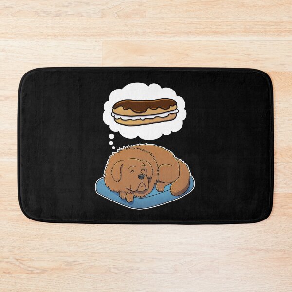 Item preview, Tibetan Mastiff dreaming about Eclairs designed and sold by DoggieDelights.