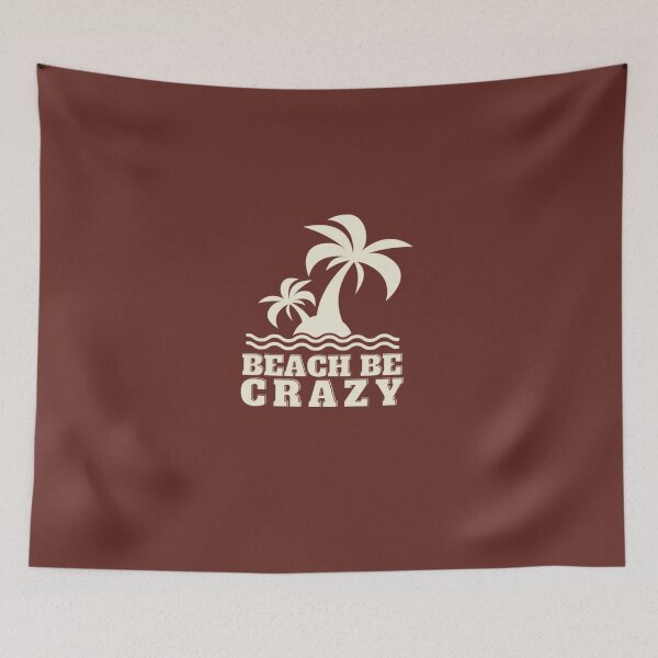 Item preview, Beach be crazy - beach lovers designed and sold by Hoetoons.