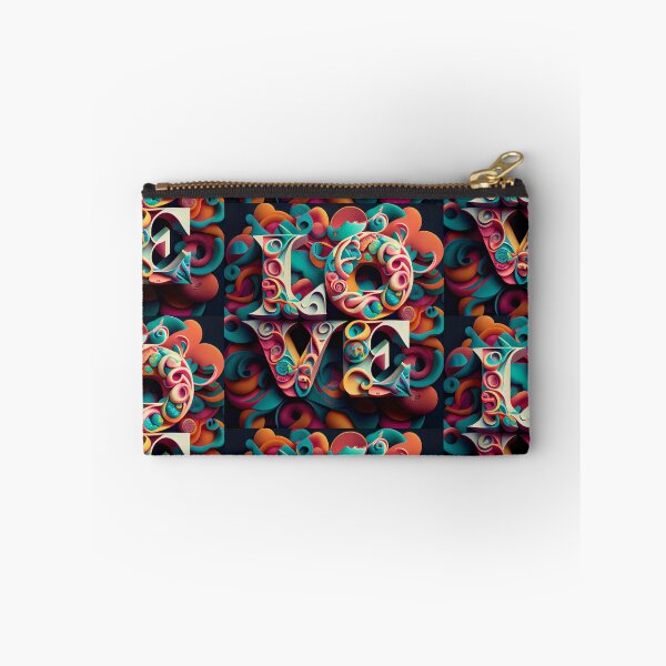 Item preview, Love, abstract art, psychedelic, trippy love for valentines designed and sold by GeoffBeattie.
