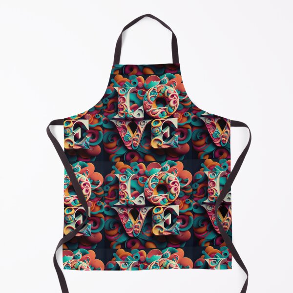 Item preview, Love, abstract art, psychedelic, trippy love for valentines designed and sold by GeoffBeattie.