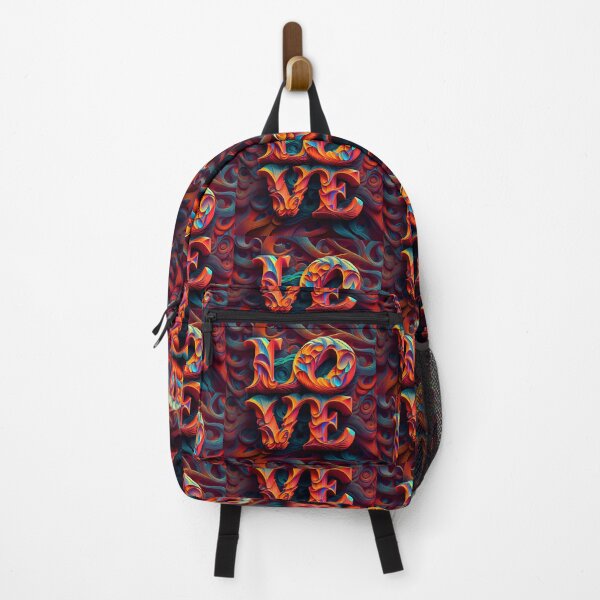 Item preview, LOVE Love, abstract, psychedelic, contemporary, trippy love for valentines designed and sold by GeoffBeattie.