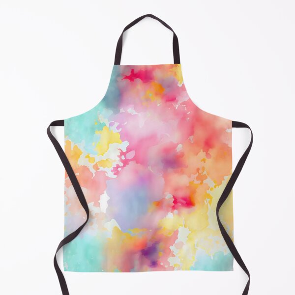 Item preview, Pastel Ink Splash Rainbow Uplifting Spring Pattern Positive Vibes designed and sold by ClairesPatterns.