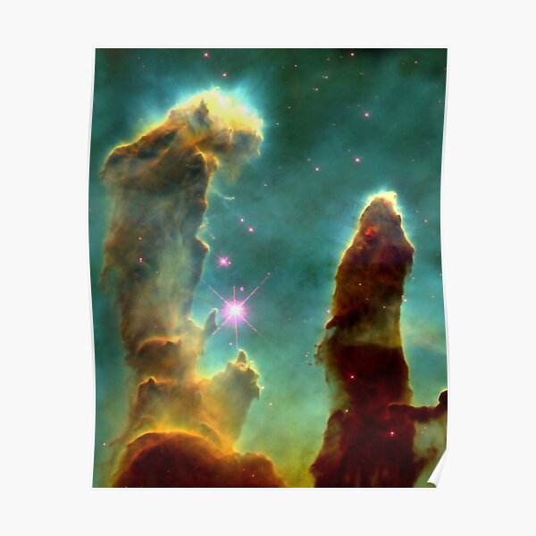 Pillars Of Creation Posters for Sale | Redbubble