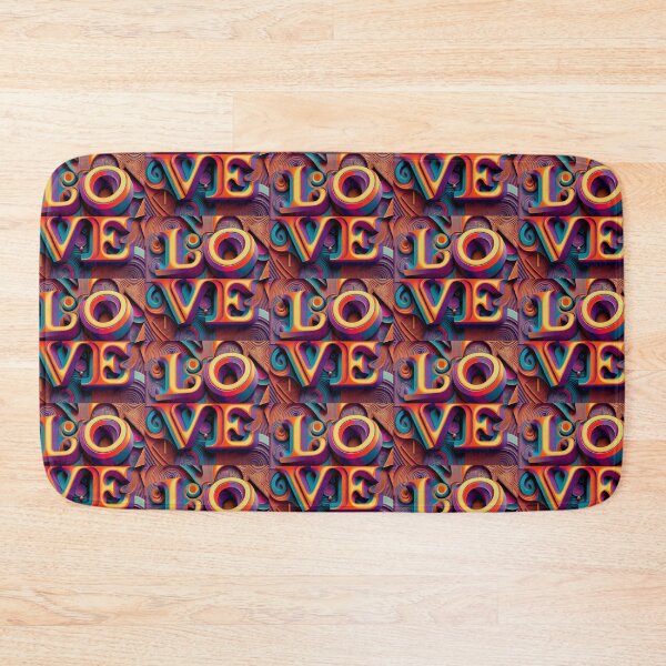 Item preview, LOVE a Love, abstract, psychedelic, contemporary, trippy love for valentines designed and sold by GeoffBeattie.