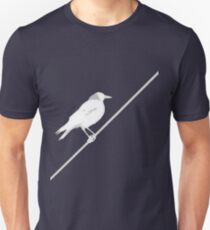 Bird on Wire Unisex T-Shirt