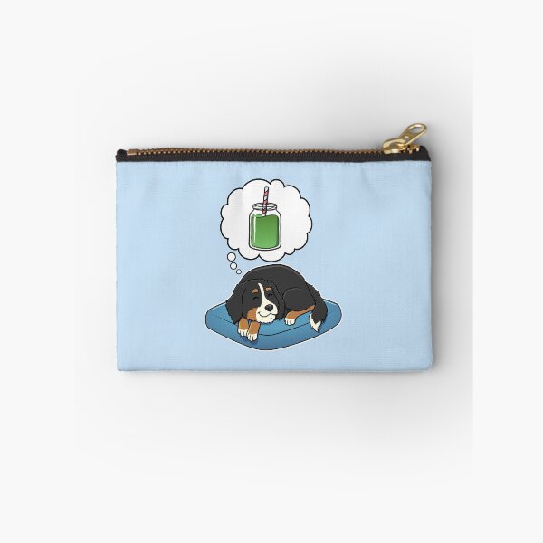 Artikelvorschau, Bernese Mountain Dog dreaming about Green Smoothies entworfen und verkauft von DoggieDelights.