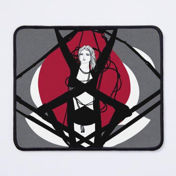 Item preview, Woman tied in bondage graphic. designed and sold by BDSMlovers.