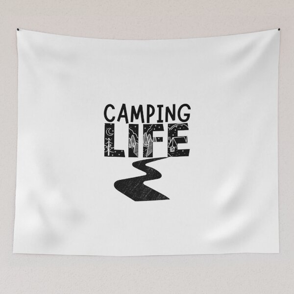 Item preview, Camping life  - Camp lovers designed and sold by Hoetoons.