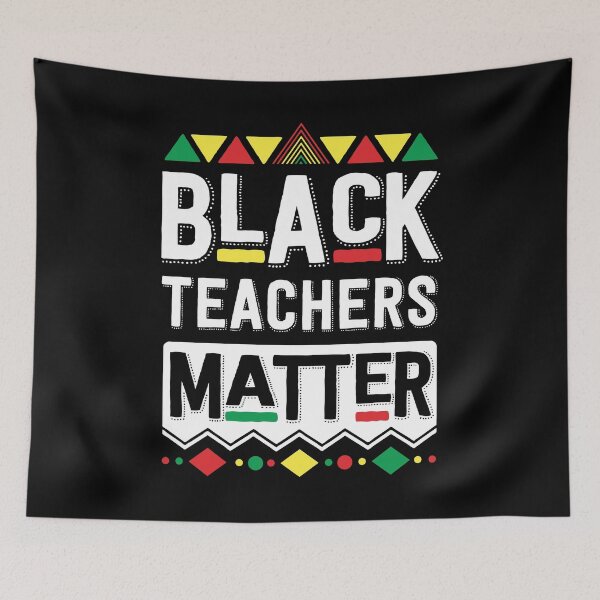 Item preview, Black Teachers Matter Melanin Black History Month designed and sold by QueenOfPrint.